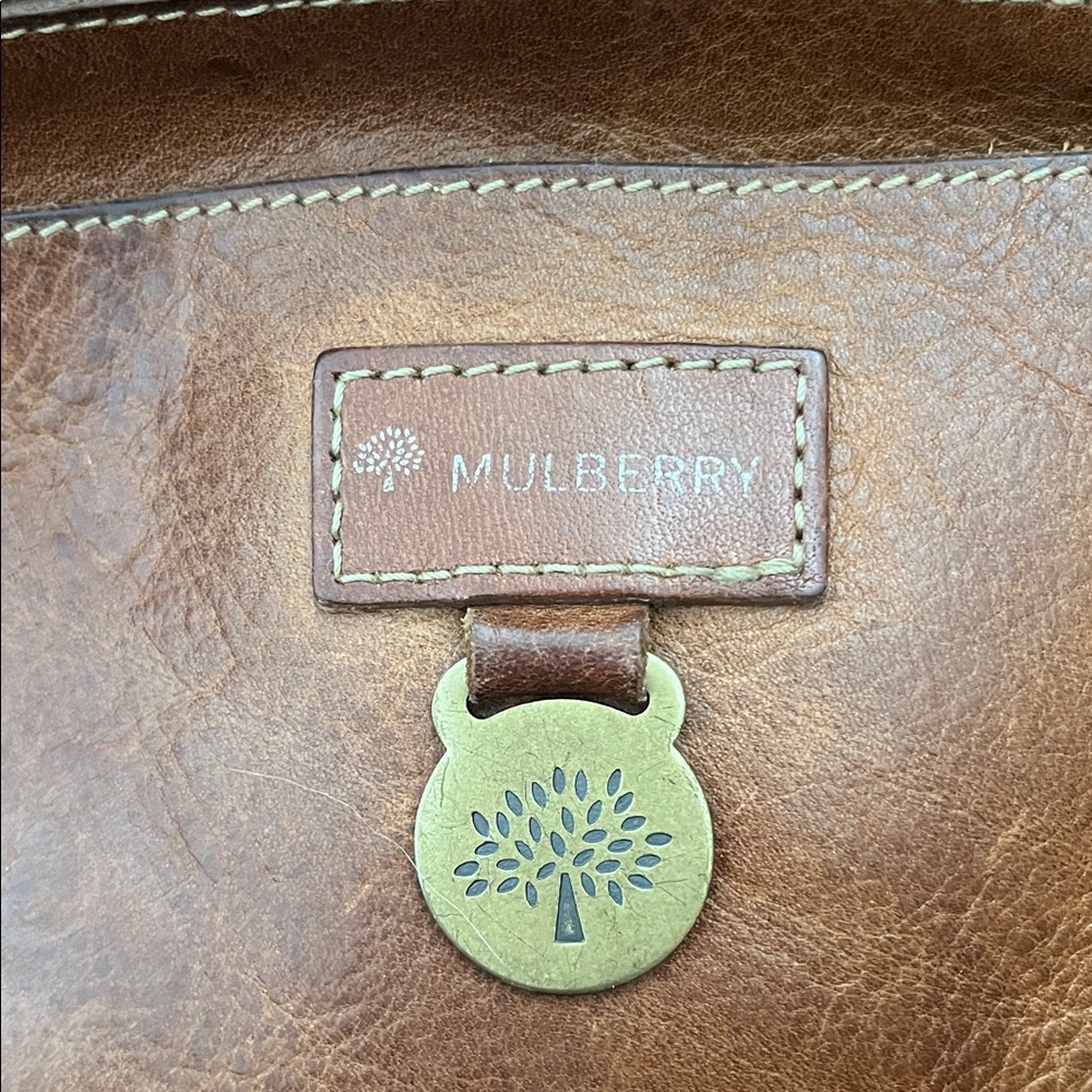 Mulberry Brown Leather Bayswater Tote - Picture 3 of 11